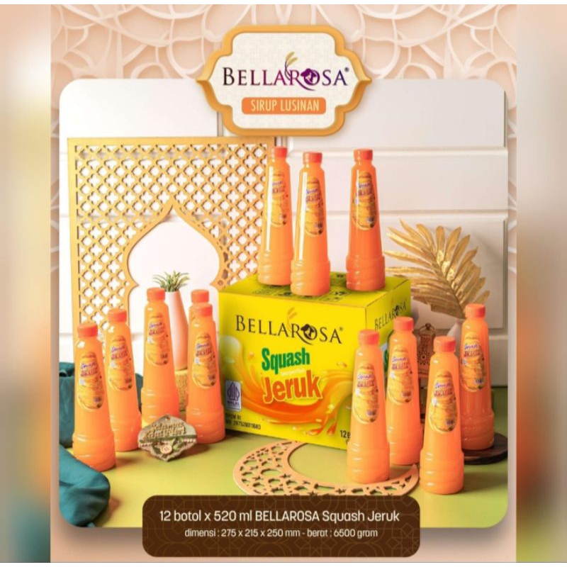 

BELLAROSA Squash Jeruk Kartonan