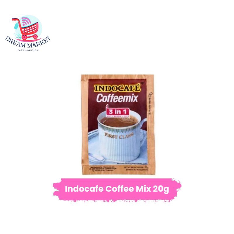 

Indocafe Coffeemix 10 Pcs x 20g (1Renceng)
