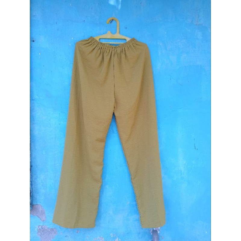 PRELOVED SET CRINKLE BAJU KERJA WANITA KRINGKEL BAJU MUSLIMAH