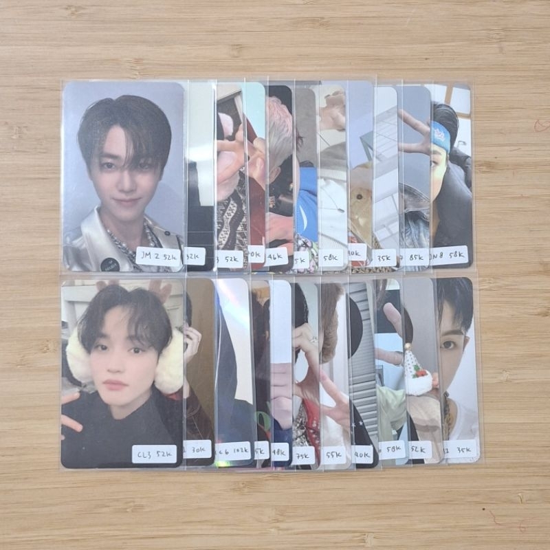 NCT [3] Haechan Jeno Mark Jaemin Chenle Jaehyun Winwin Photocard PC - Bocil MFAL Glitch Mode Pink Ch