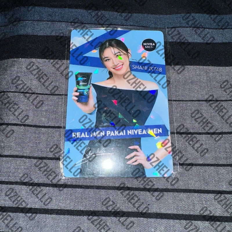 Photocard Shani ex-JKT48 Nivea Man Official