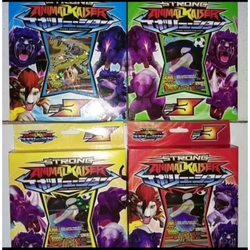 Kartu animal kaiser strong 3