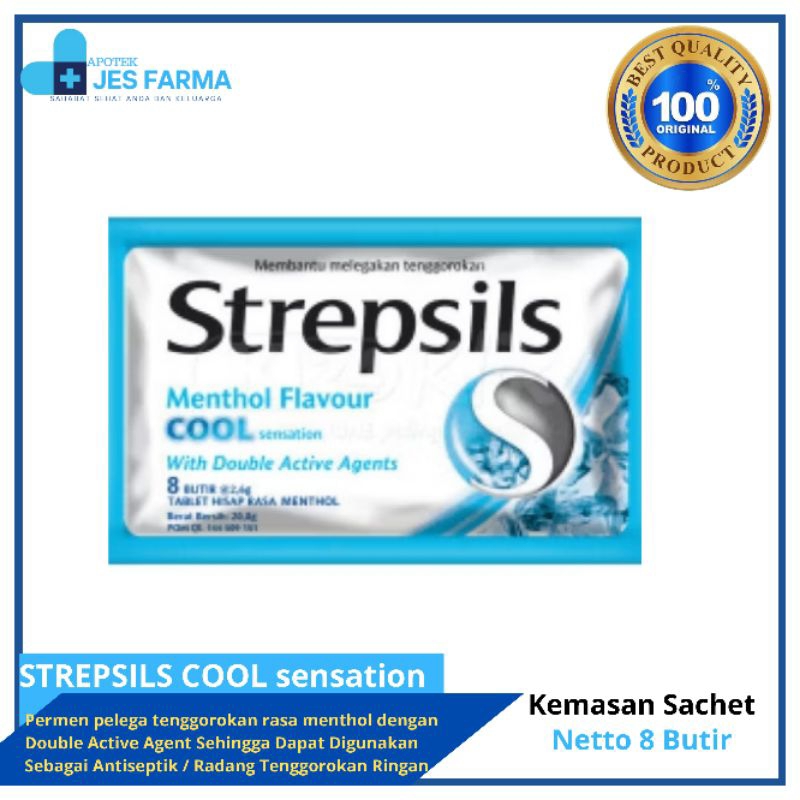 

STERPSILS COOL MINT | Permen Pelega Tenggorokan