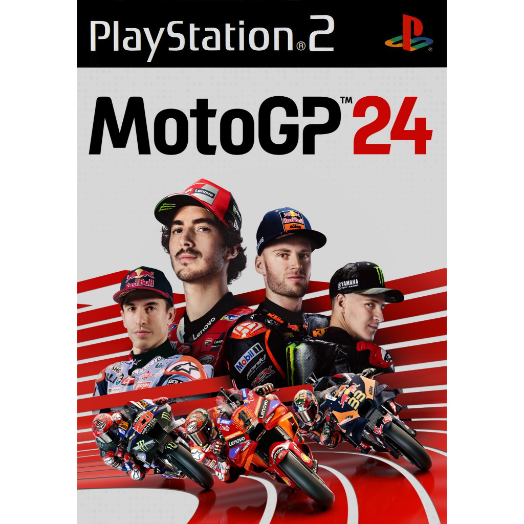 KASET DVD GAME PS2: MOTOGP 24