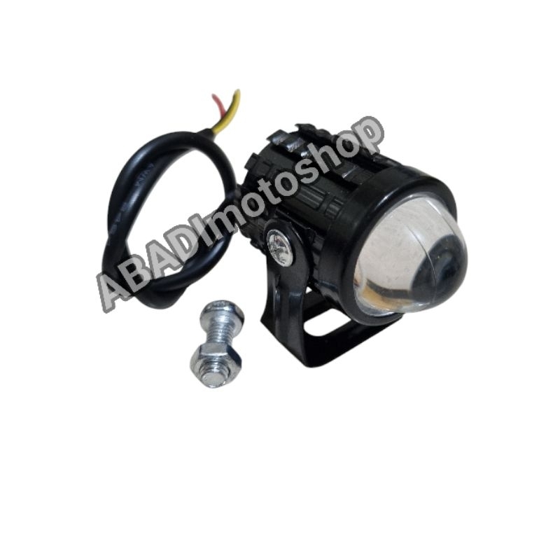 LAMPU TEMBAK SOROT MINI 2 WARNA AC DCMOTOR MOBIL TRUK SUPER BRIGHTt