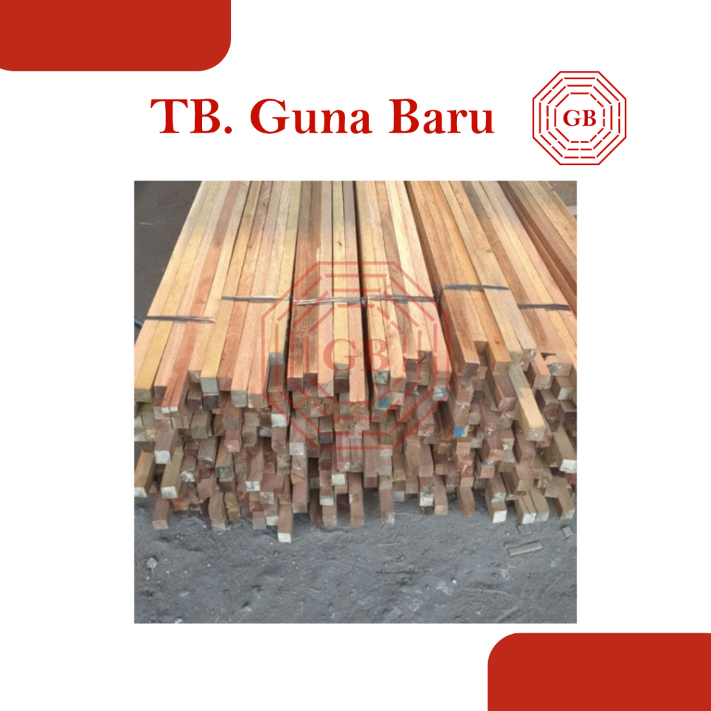 Kayu Reng 3 x 4 Cm Batangan