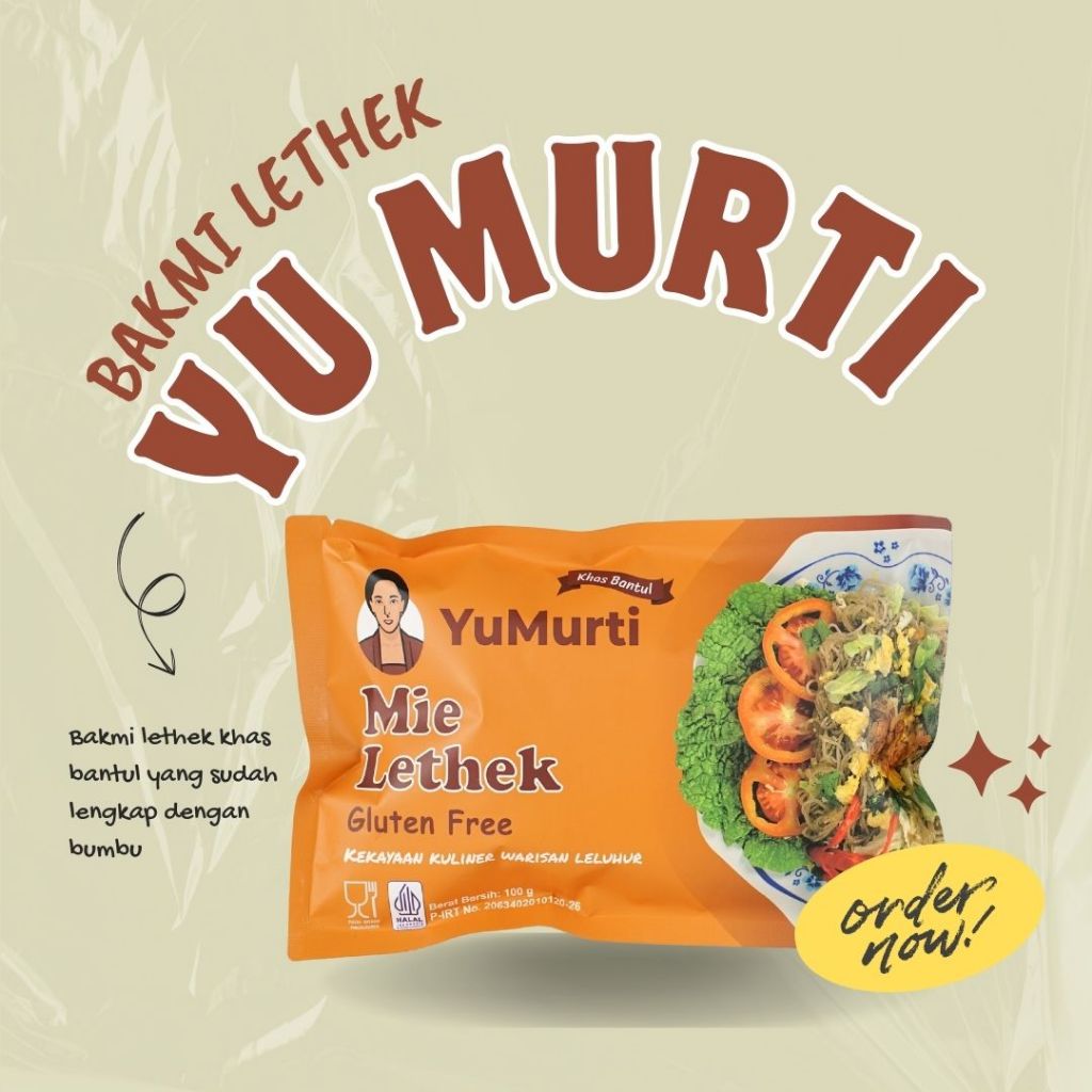 

Bakmi Lethek Yu Murti Asli Bantul Tradisional Gluten Free Makanan Khas Jogja Lengkap Dengan Bumbu