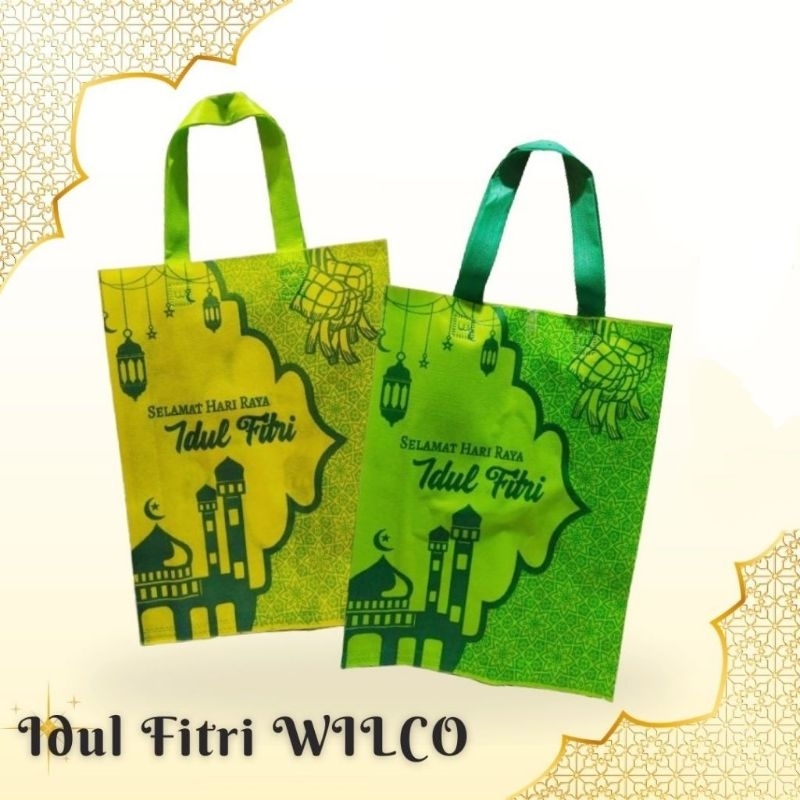 

Godie Bag TAS LEBARAN hampers THR Idul Fitri 30x40cm isi 12pcs