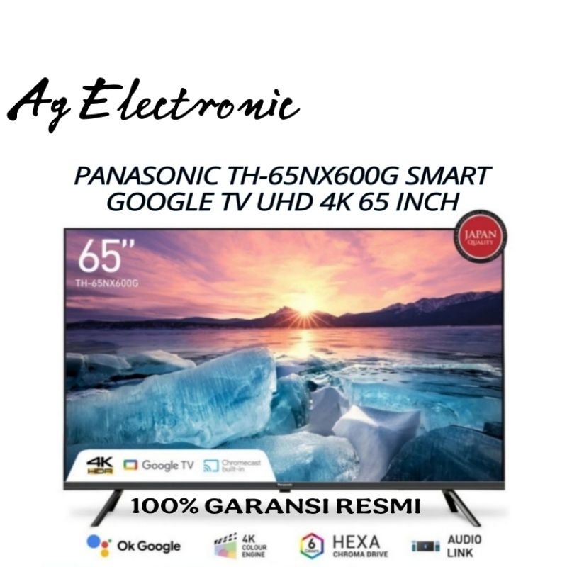 PANASONIC TH -65NX650G Google tv android uhd 4k 65 inch