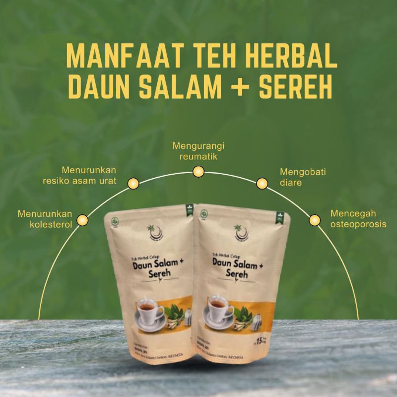 

Teh Herbal Celup Daun Salam Dan Serreh | Normalkan Asam Urat dan Kolesterol / Ramuan dr Zaidul Akbar