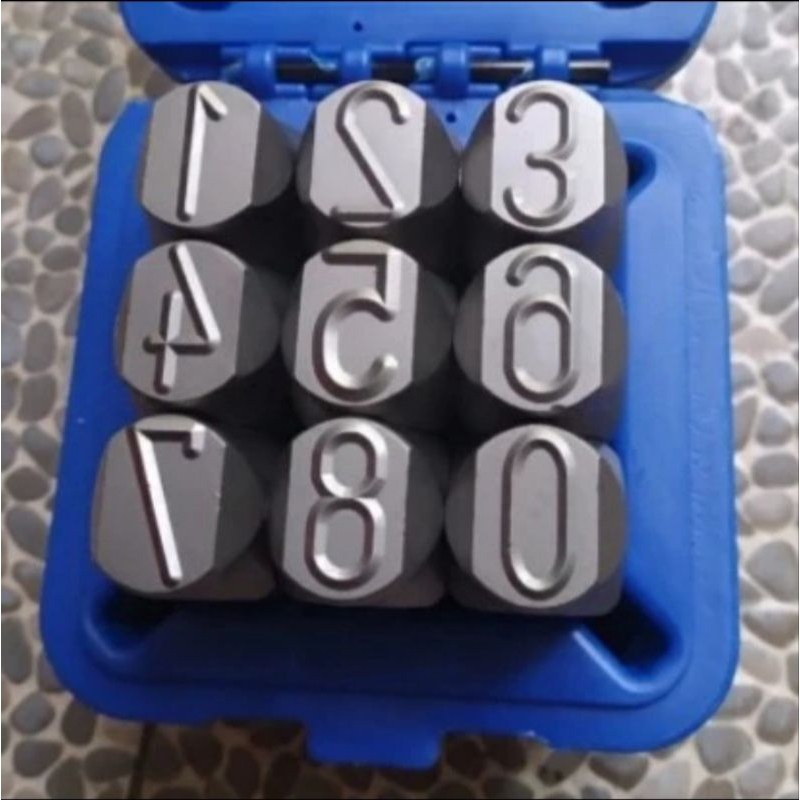 

Stamp Punch MASUS 20 mm 0-9 Figure