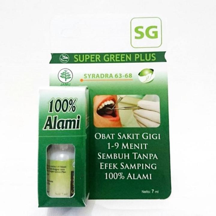 Super Green Plus Obat Sakit Gigi Alami Ampuh Aman untuk Ibu Hamil