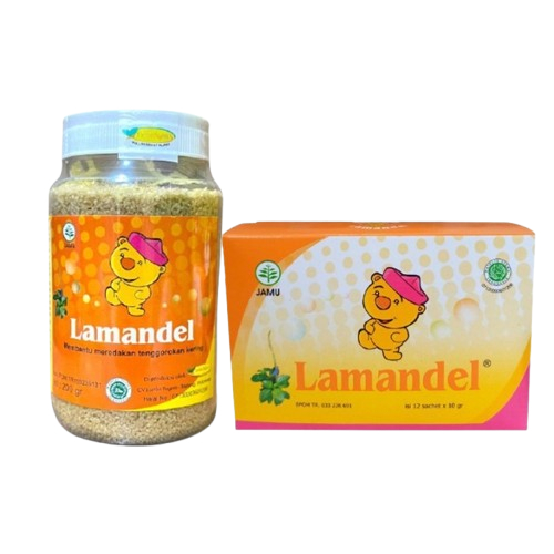 

Serbuk LAMANDEL - Obat Herbal Alami Bubuk Untuk Amandel