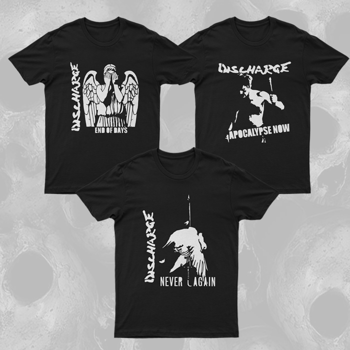 KAOS BAND DISCHARGE - DISCHARGE - BAJU BAND DISCHARGE