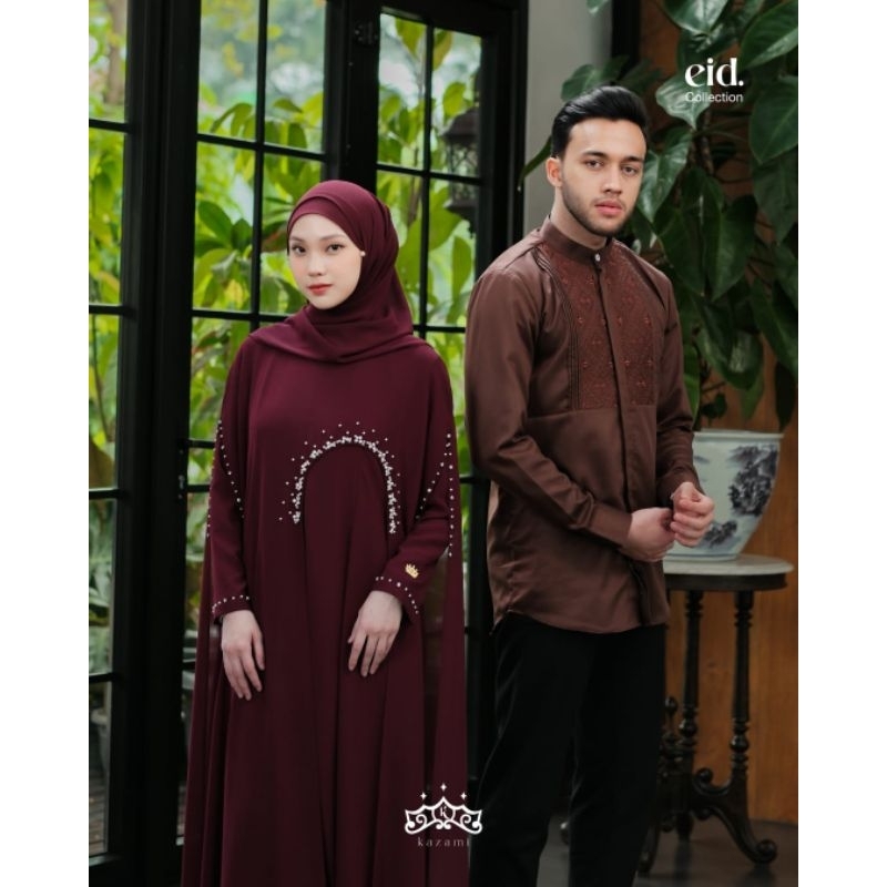 Koko Sarimbit Abaya Luna Original by Kazami store