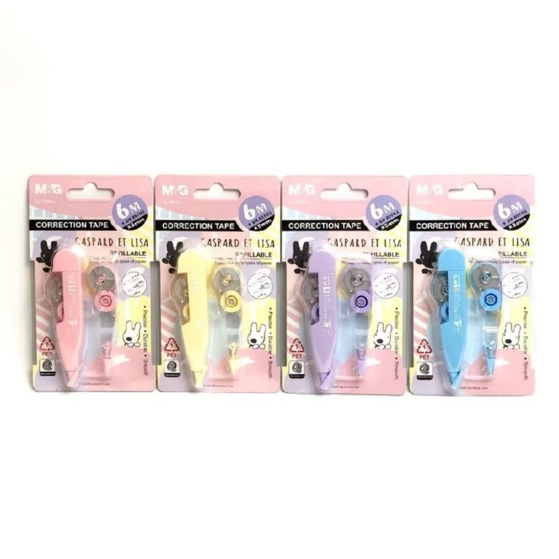 

Correction Tape SET Refil 6+6m M&G QCT56074 GASPARD ETLISA ( SATUAN )