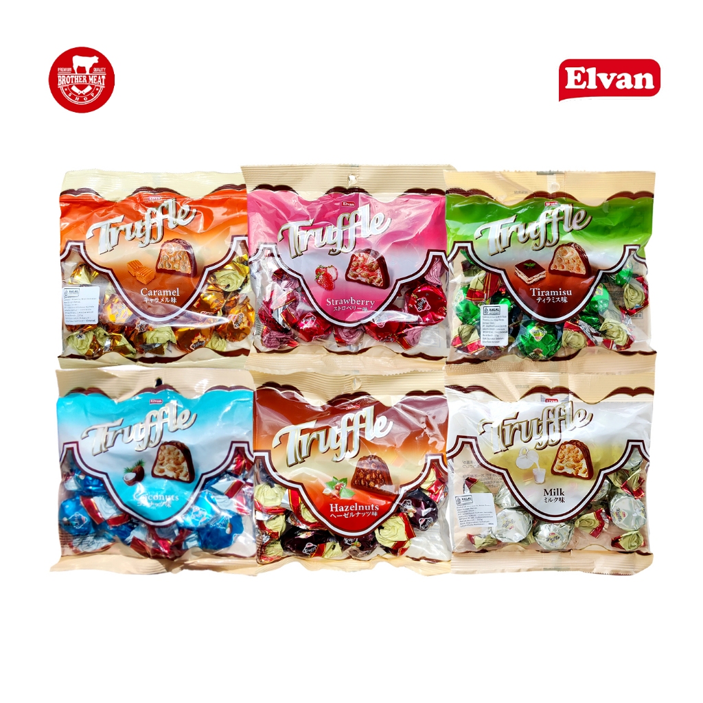 

Elvan Truffle Chocolate Assortment 115gr - Brothermeatshop