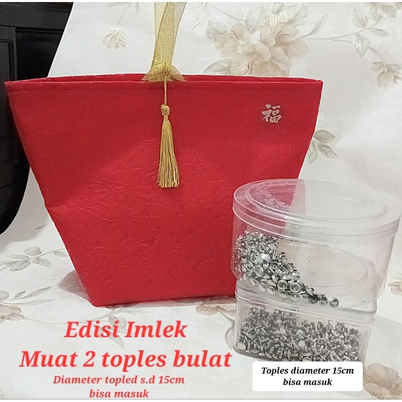 

Tas Hampers Natal Imlek Idul Fitri Knot Bag Korea Jepang