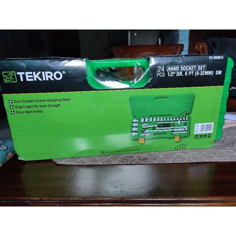 Kunci Shok Tekiro 24pcs 1/2" (6PT) (8-32MM)
