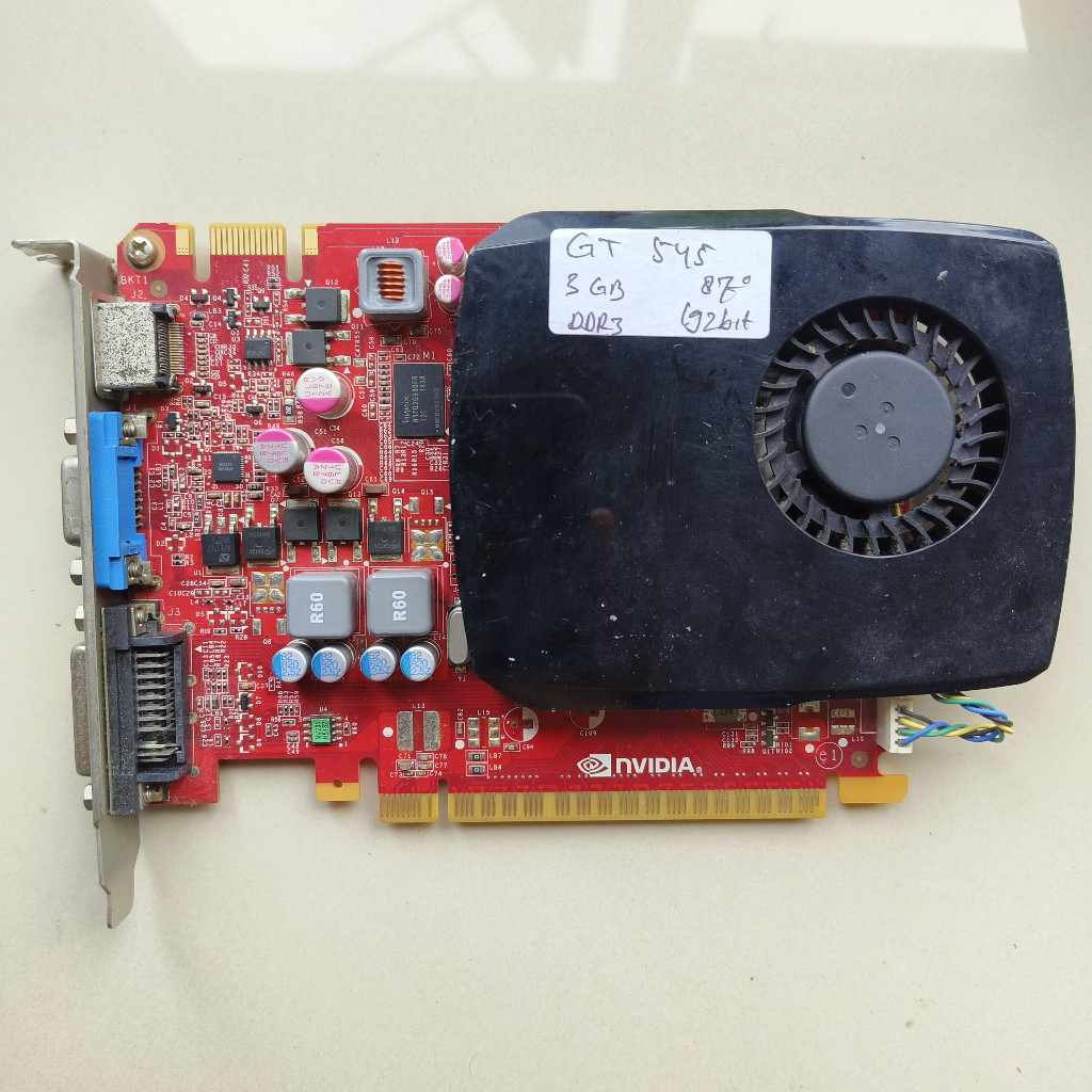 VGA MSI NVIDIA GT 545 3GB 192BIT DDR3
