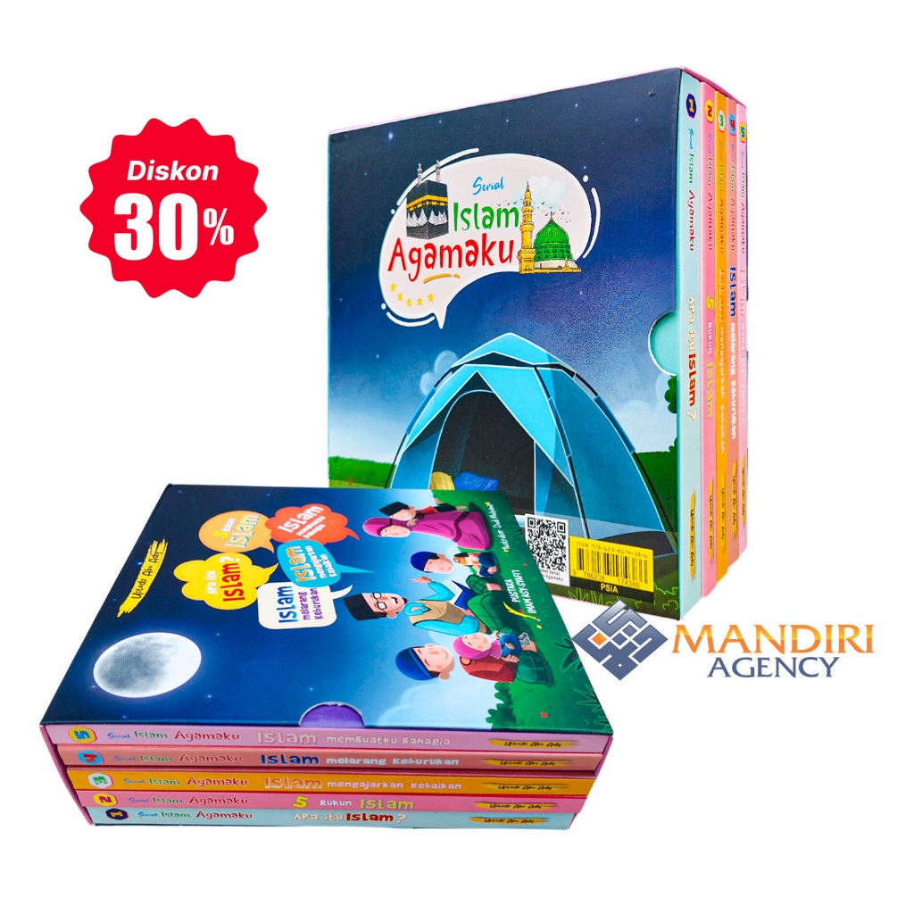 BUKU ANAK Full Color Serial Islam Agamaku Pustaka Imam Asy Syafii