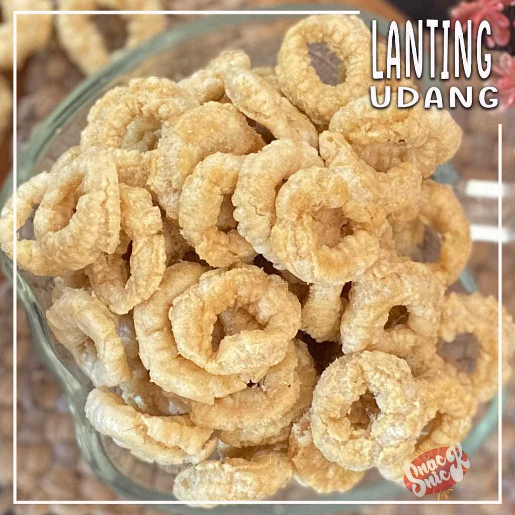 

Slondok Udang 1kg Snack Gurih Slondok Udang/Lanting Udang Renyah Enak Gurih