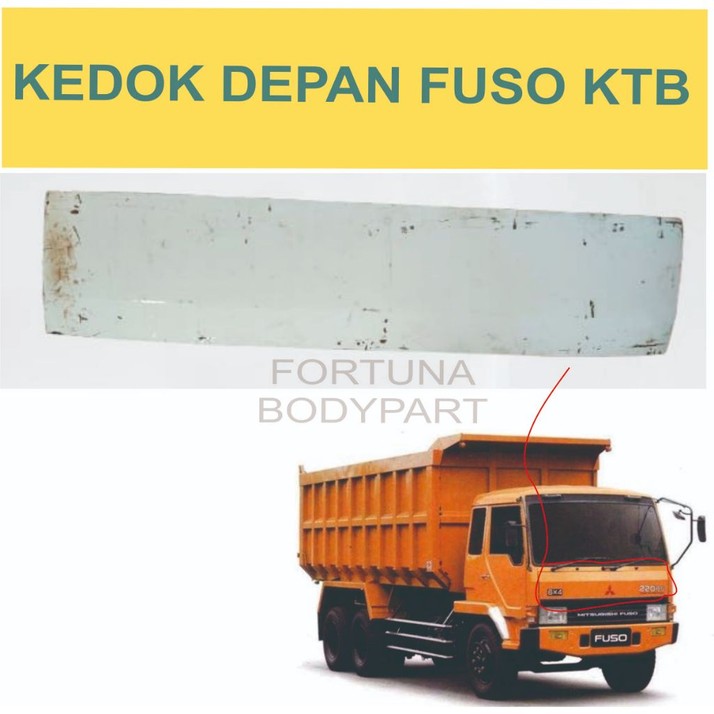 KEDOK DEPAN MOBIL FUSO KTB