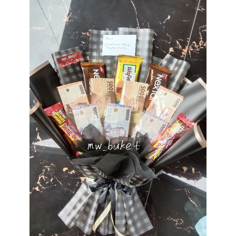 

MW_buket buket uang + snack [ 7 lembar uang~]