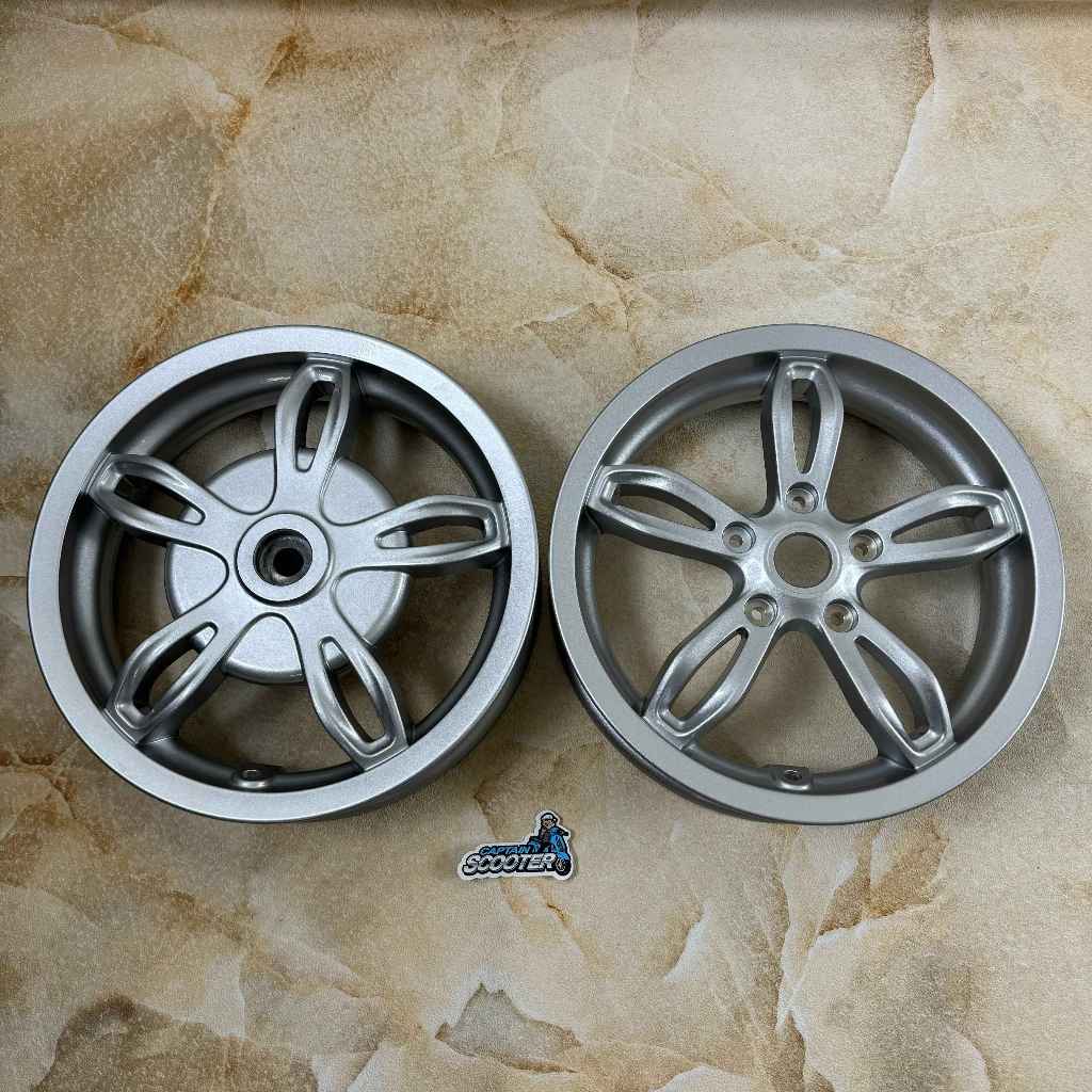 Velg Standar ORI ORIGINAL Vespa Primavera ABS Silver Sprint LX S Ring12 Brand New