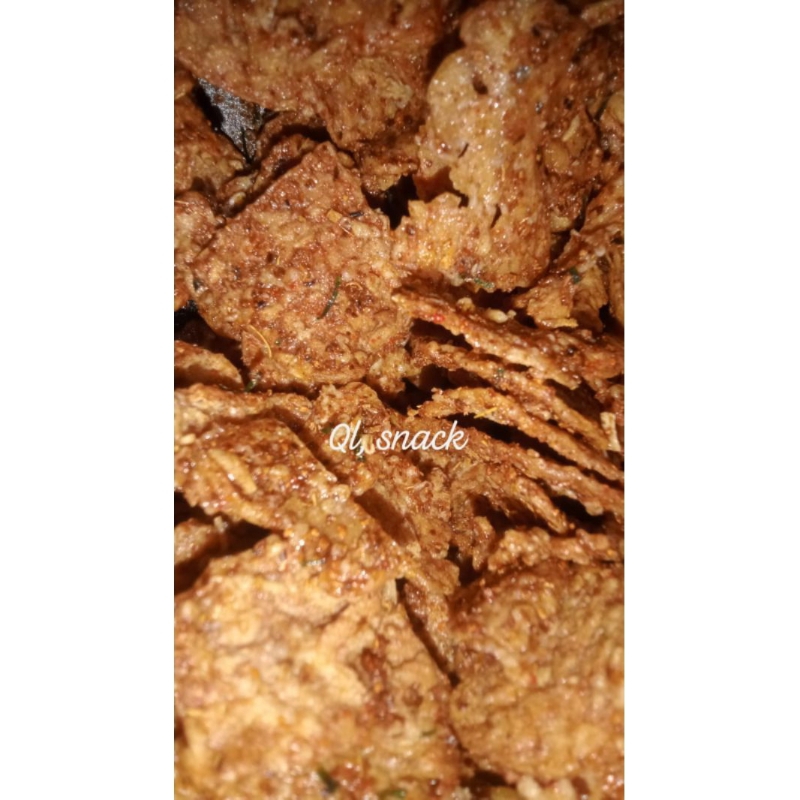 

keripik tempe pedes box 500ml
