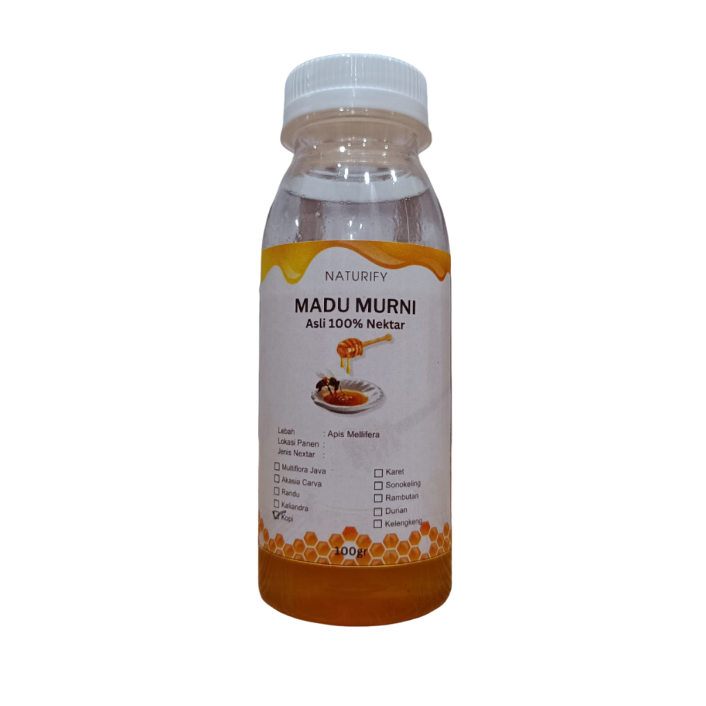 

Naturify Madu Murni Asli Nektar Bunga Kopi 100 Gram