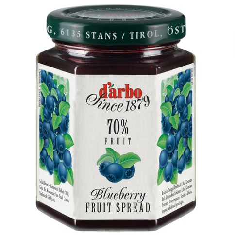 

Darbo Blueberry Double Fruit Spread 200 GR