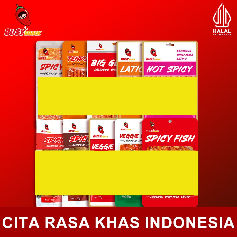 

Snack Planet Gluten Spicy Tofu Snacka Vegetarian Cemilan Halal China Jajanan Viral