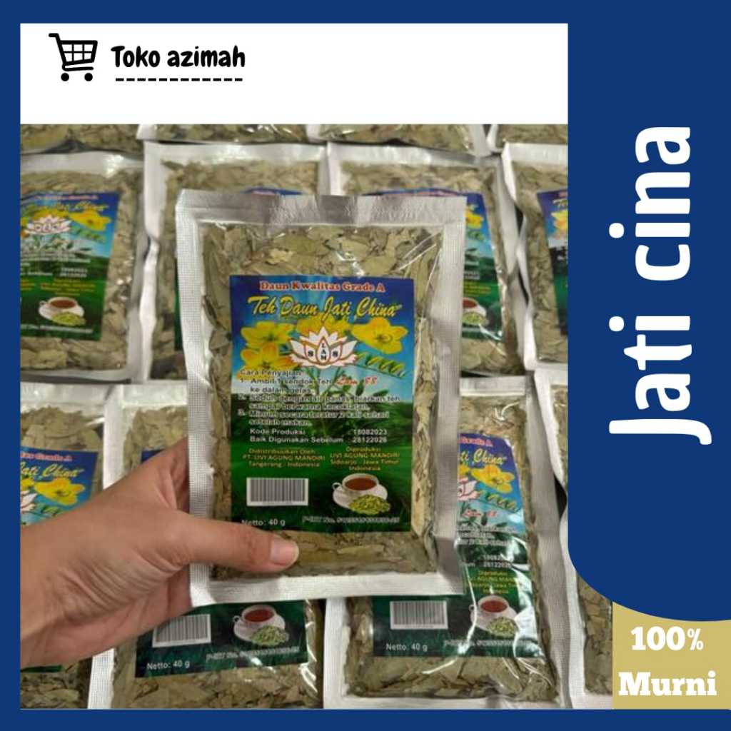 

DAUN JATI CINA OBAT HERBAL PELANGSING ALAMI SIAP SEDUH