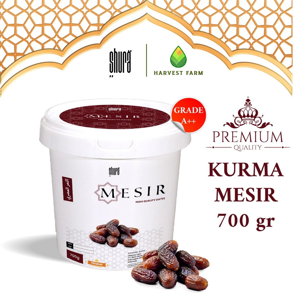 

Shura Kurma Mesir Ember 700gr Premium Original High Quality