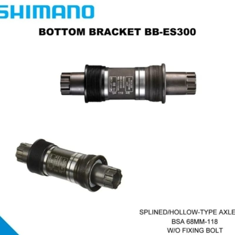 Bottom Bracket BB Octalink Shimano Belimbing ES300 6.8mm BCA 137  118