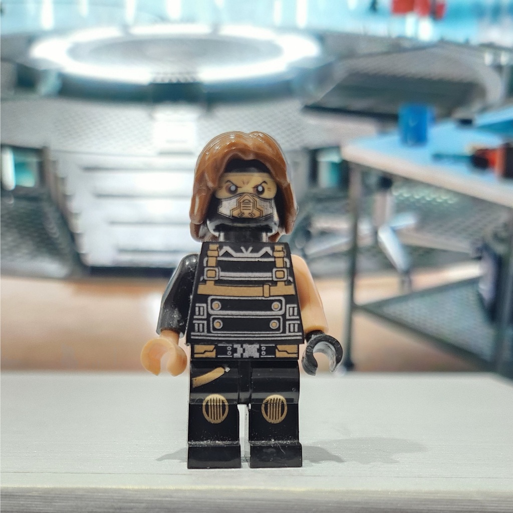 Winter Soldier Balok Minifigure Marvel Mini Figure Block Brick Bucky Barnes Captain America LM 10