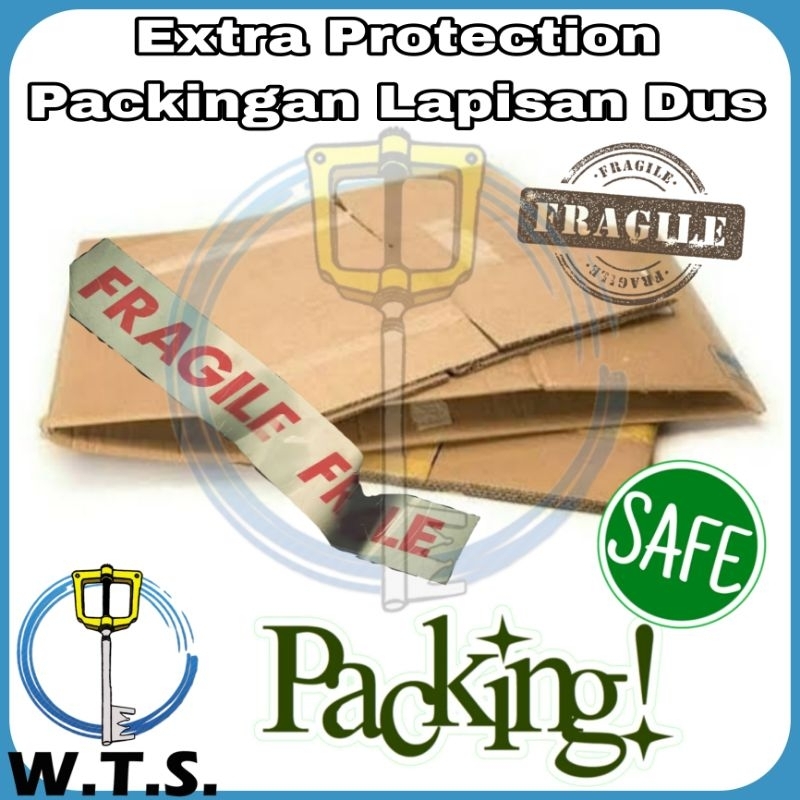 

Extra Packingan Lapisan Dus Sesuai Ukuran Produk Pesanan
