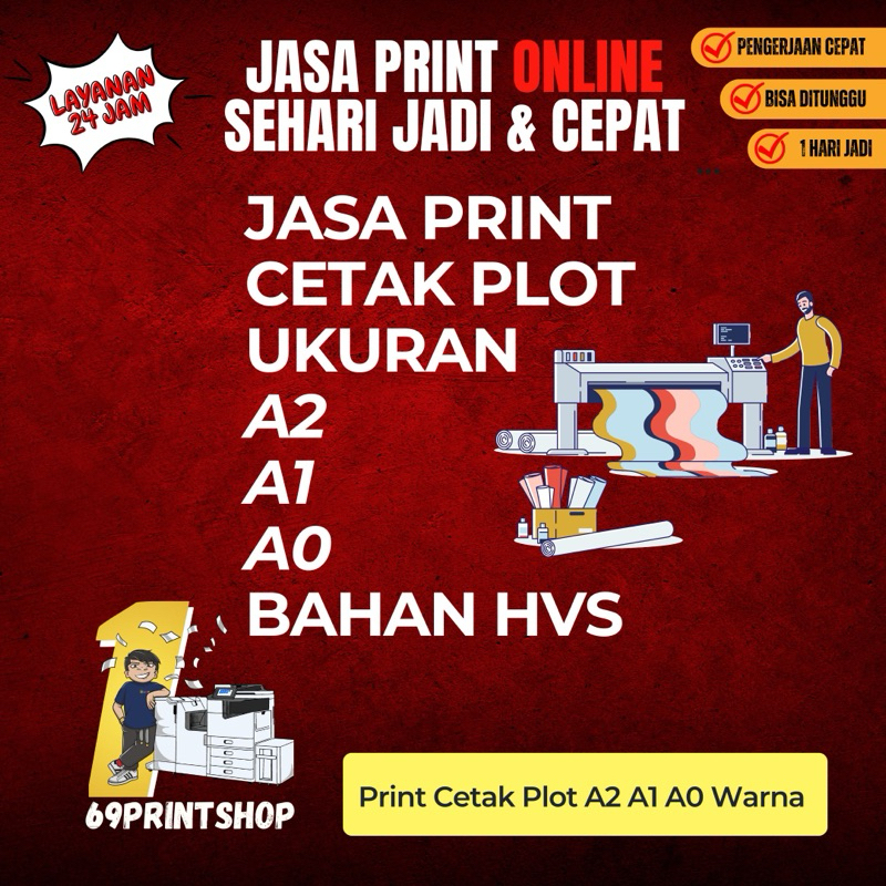 

PRINT CETAK PLOT A0 A1 A2 HVS