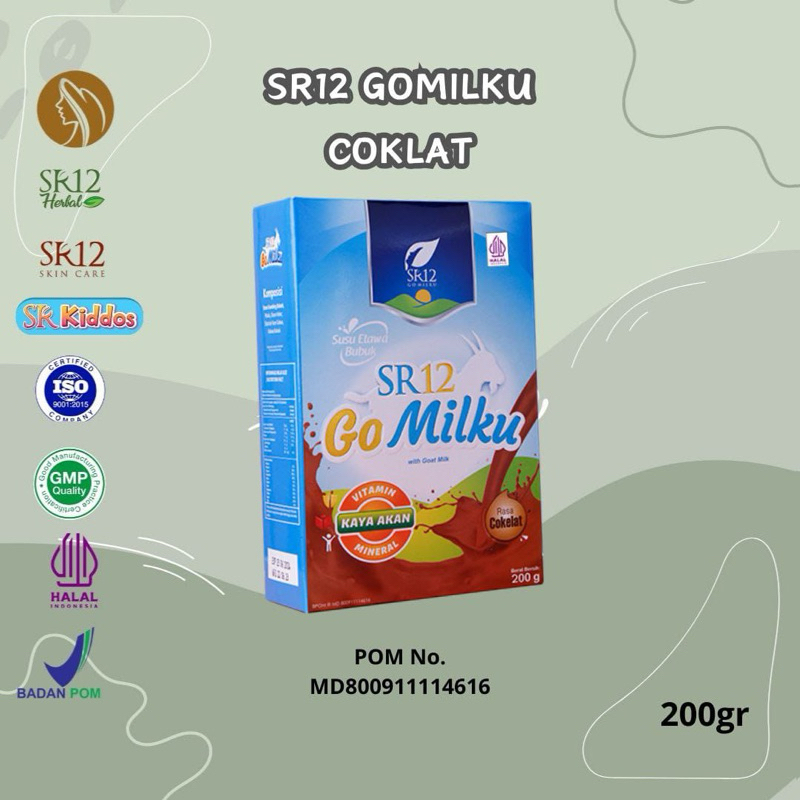 

SUSU KAMBING GOMILKU COKLAT SR12 200gr