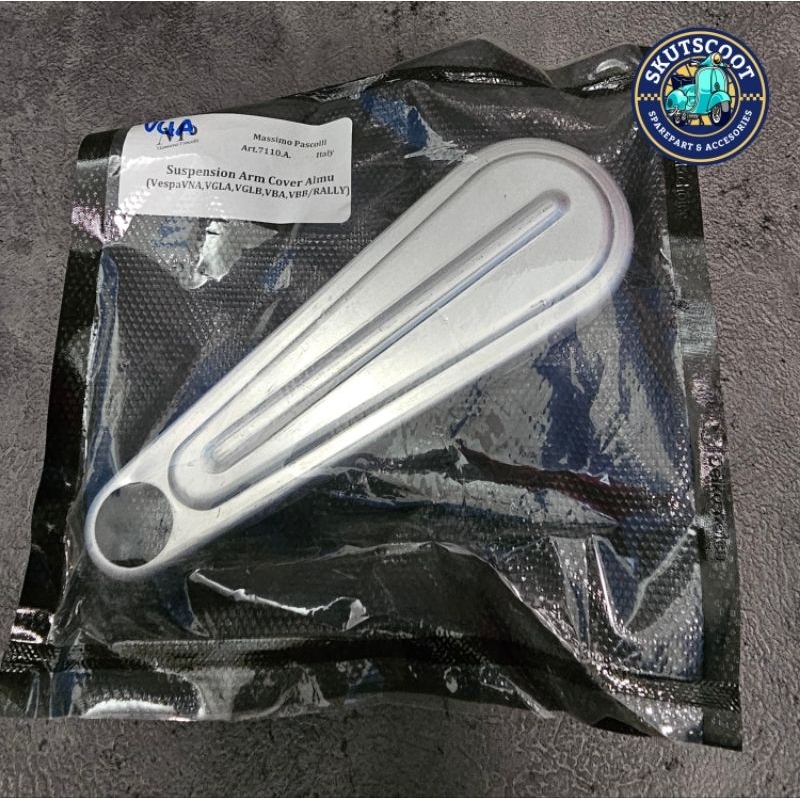 Tutup Fork Vespa Aluminium Garis VBB // VBA // VNB Massimo Pacolli
