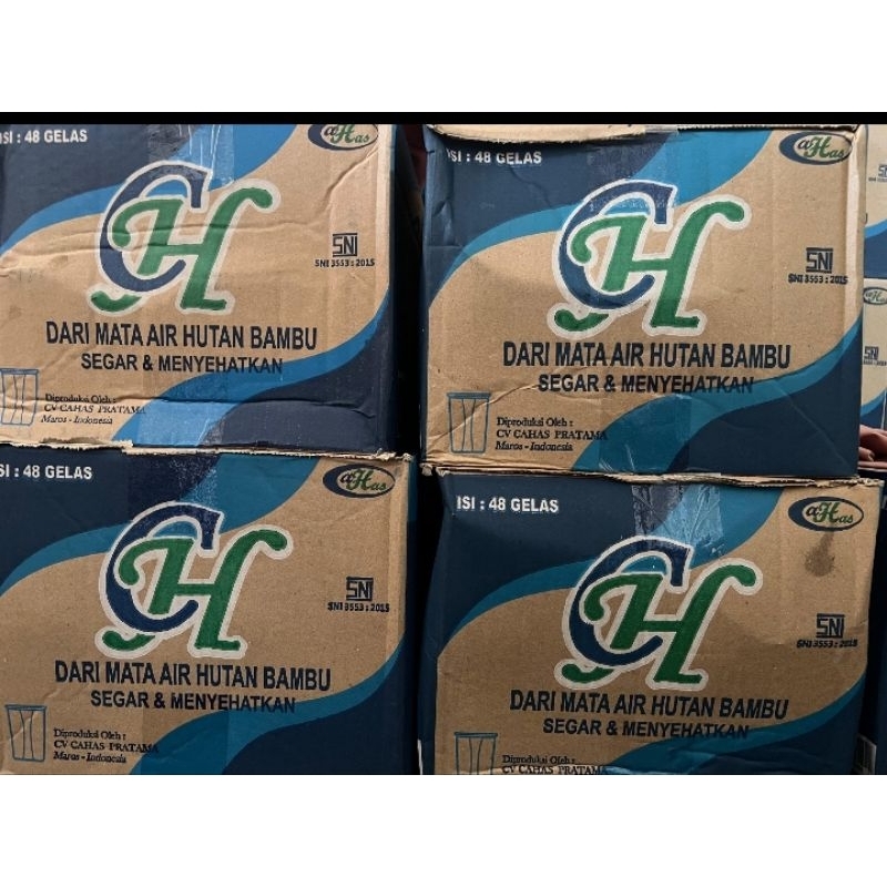 

CH air mineral cup 220ml murah makassar