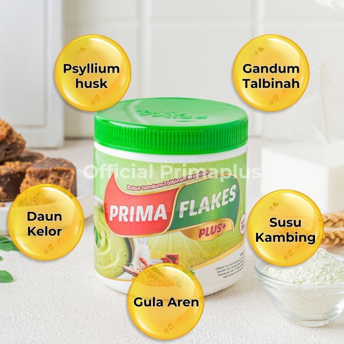 

Primaflakes Makanan Sehat Untuk Asam Lambung Gerd Maag Original Asli Halal 280 Gram
