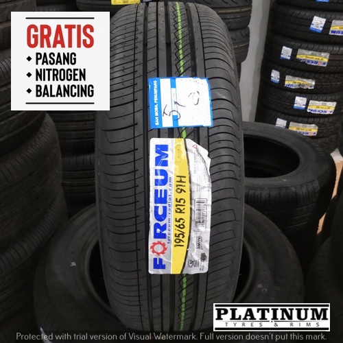 BAN MOBIL MURAH R15 195 65 FORCEUM II 195 65 R15 FORCEUM TAHUN PEMBUATAN TERBARU