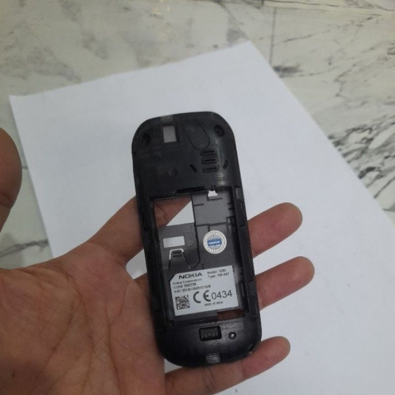 FRAME TULANG NOKIA 103 HITAM 1208 sparepart handphone original