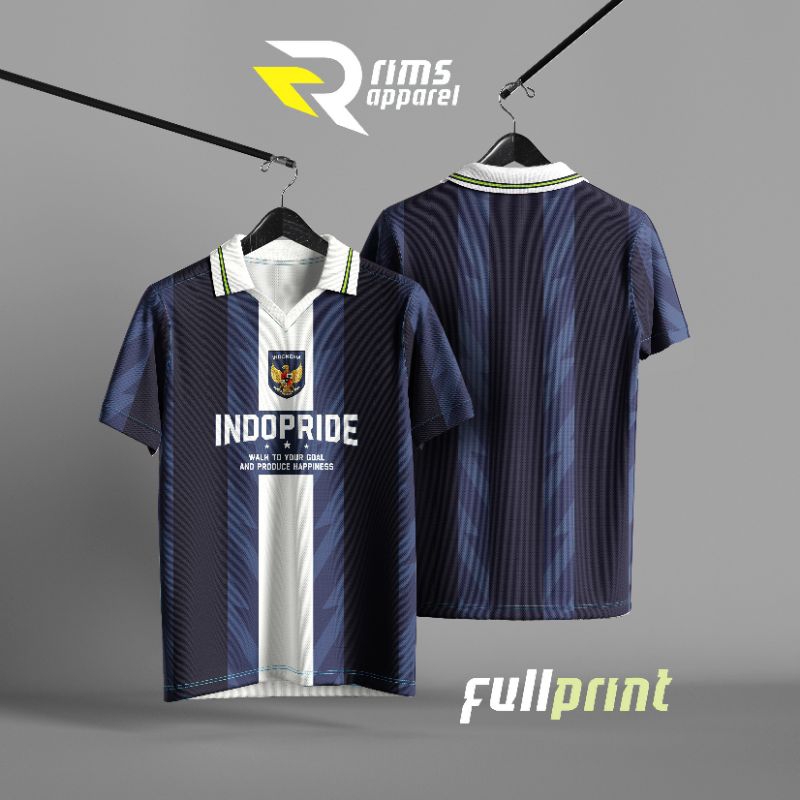 JERSEY TIMNAS INDONESIA FANTASY /  RETRO VINTAGE / Jersey timnas retro/ Jersey bola / Jersey casual 