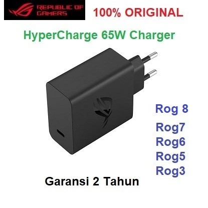 Charger Asus ROG Phone 9 Pro Rog 9 65W HyperCharge Fast Original