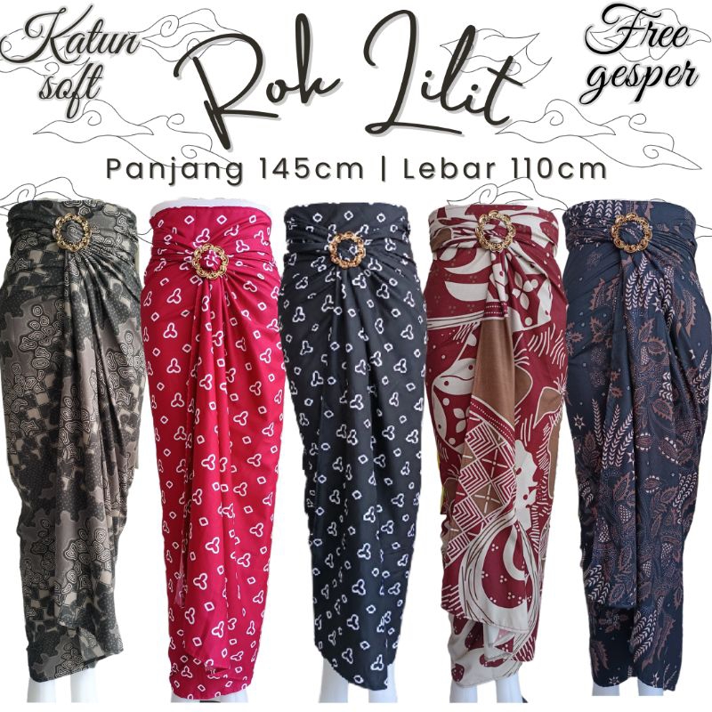 Sale Survi [ROK LILIT] JARIK LILIT KAIN BATIK ROK LILIT BATIK JARIK BATIK