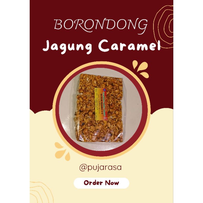 

BORONDONG JAGUNG CARAMEL