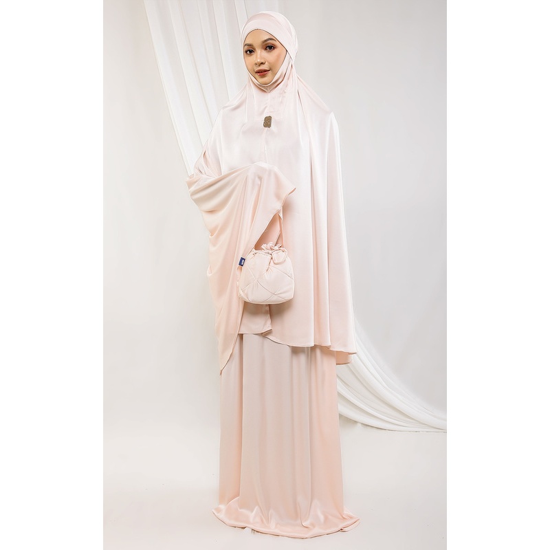 Tatuis - Zevallia Exclusive Tatuis Beige For HIJUP / Mukena Travel